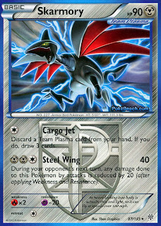 Skarmory Plasma Storm Pokemon Card