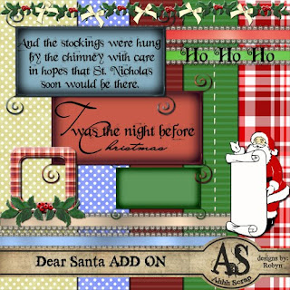 http://robynschicscraps.blogspot.com/2009/12/freebie-and-new-holiday-kit.html