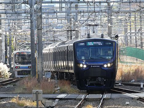 埼京線　相鉄線直通　各駅停車　海老名行き1　12000系