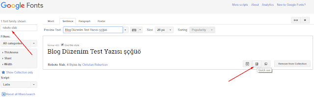 Blogger Türkçe karakter sorununa google fonts çözümü