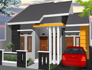 desain rumah modern 1 lantai minimalis kekinian