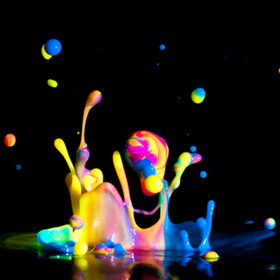 Rainbow Paint Splash