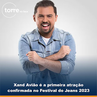 Xand Avião é a primeira atração confirmada no Festival do Jeans 2023