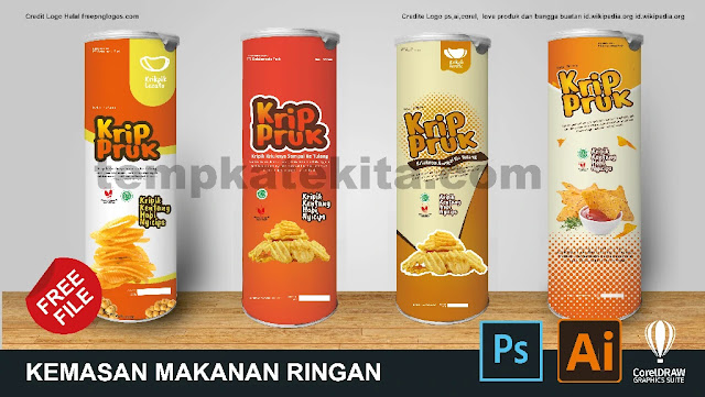 Kumpulan Contoh Kemasan Makanan Kaleng Coreldraw Dan Photoshop Gratis