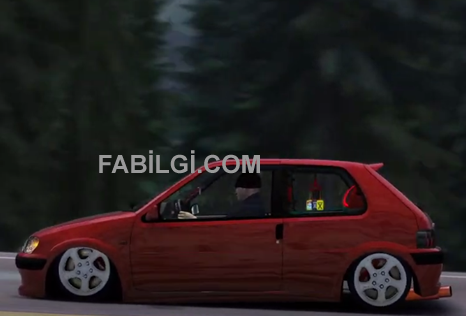 Assetto Corsa Peugeot 106 Araba Modu İndir, Tanıtım 2024