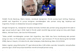  Karena Mario Gomez, Persib Bandung Coret Michael Essien Demi Striker Argentina ini?