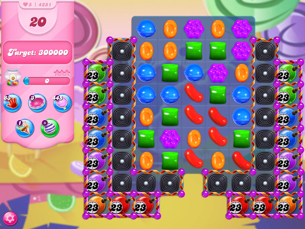 Candy Crush Saga level 4251