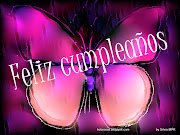 tarjetas feliz cumpleaños regalos virtuales afectuoso y tierno de mariposas . (imagenes de mariposas de colores azules)