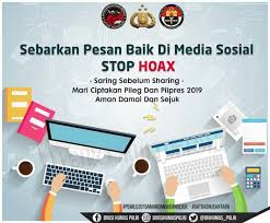 Hoax Yang Tak Kunjung Reda Mengancam Suksesnya Pemilu 2019