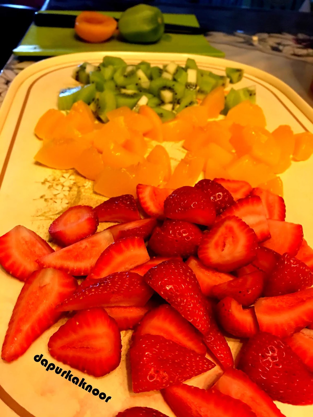 Fruit Tart Sedap - Dapur Kak Noor