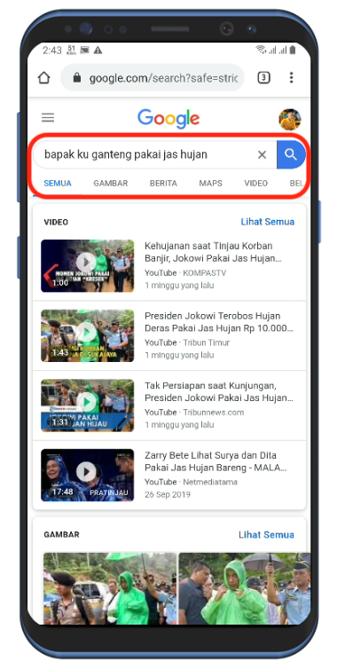 Presiden Jokowi jadi Monyet Pakai Jas Hujan Di Google? Ini ...