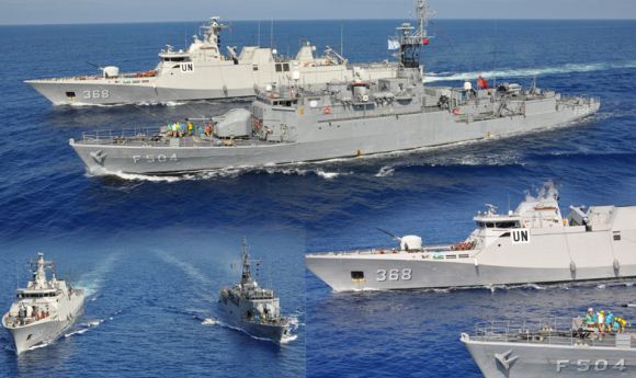 Ontask keuda KRI Frans Kaisiepo-368 Lebanon