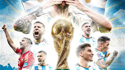 Argentina berhasil merebut trofi juara Piala Dunia 2022 