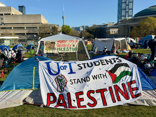 Canada University of Toronto student activism Palestine solidarity Gaza genocide Israel divestment JDL boycott sanction academic freedom community support finance complicity
