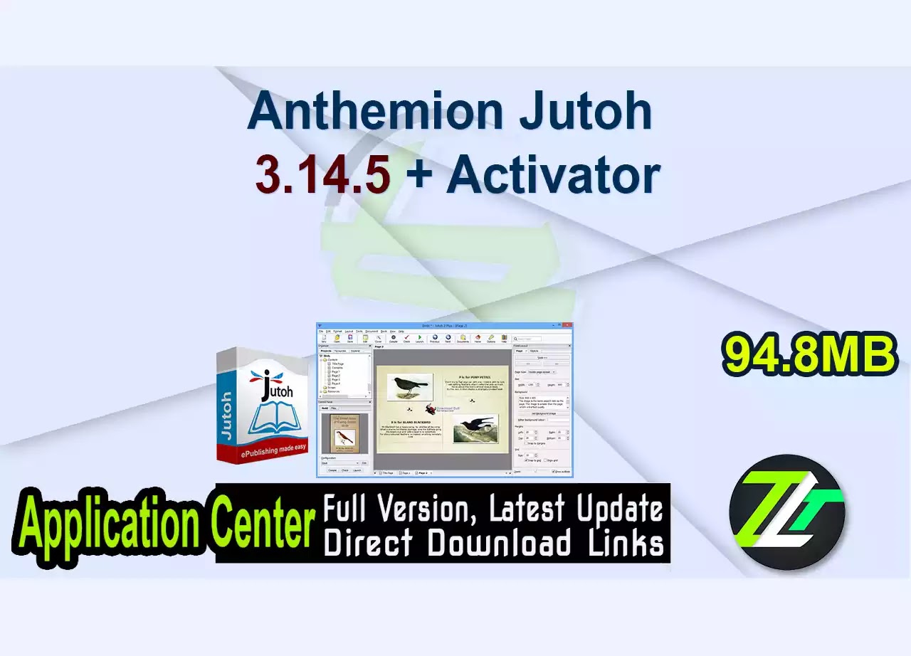Anthemion Jutoh 3.14.5 + Activator