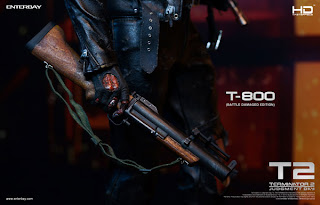 Enterbay 1/4 scale HD Masterpiece Battle-Damaged T-800 from Terminator 2: Judgement Day