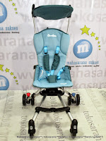 Depan Kereta Bayi CocoLatte CL89 iFlex Lightweight - Blue