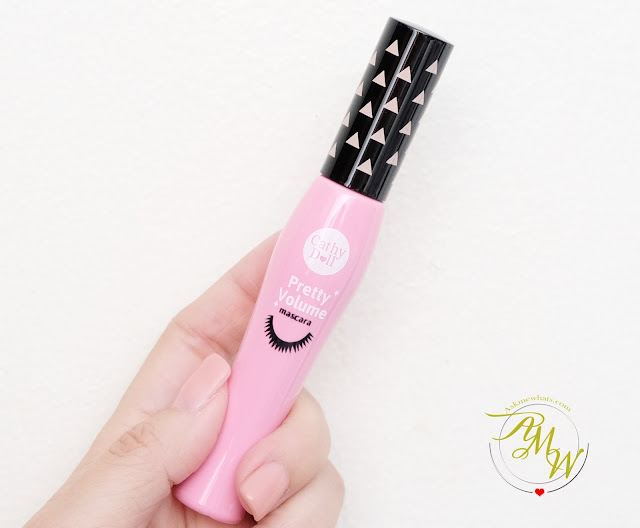 a photo of Cathy Doll Pretty Volume Mascara Review by Nikki Tiu www.askmewhats.com