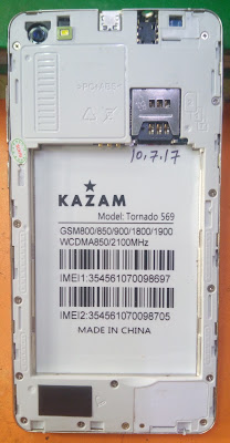 Kazam Tornado 569 Flash File
