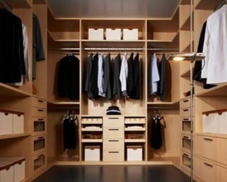 furniture minimalis  lemari  pakaian modern desain  gambar 