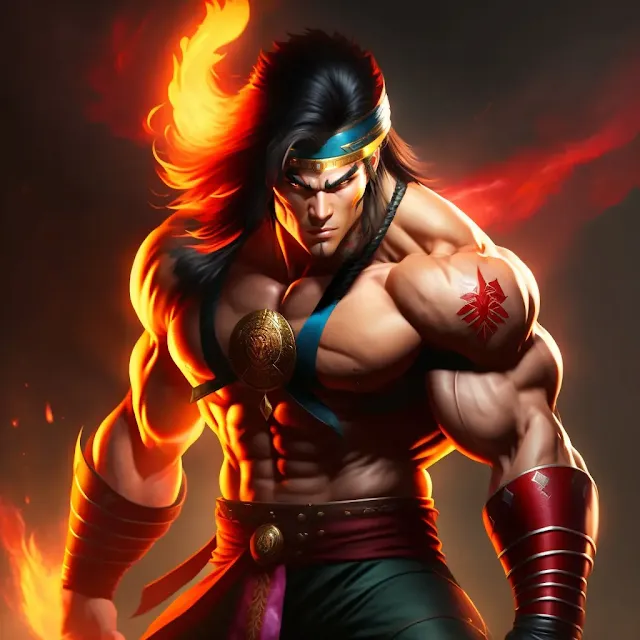 Personagem Liu Kang Mortal Kombat, Arte Digital, Wallpaper Mortal Kombat