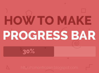 How to add a Progress Bar for Blog