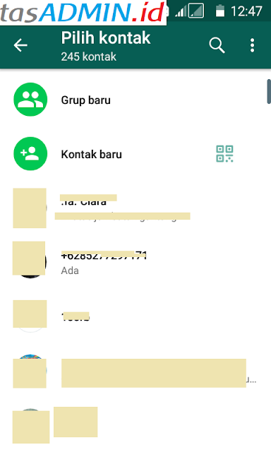 Simpan Kontak WhatsApp