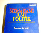 Buku Ramlan Surbakti Memahami Ilmu Politik