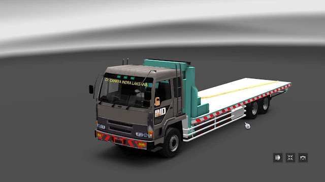 Fuso Selfloader Truck Semen ETS2