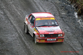 Opel Ascona Bulldog classic rally car Phill Collins Bryan Thomas