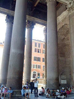 By E.V.Pita - Rome: Agrippa's Pantheon (outside) / Por E.V.Pita - Panteon de Agripa en Roma (fachada exterior)