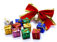 リボンとプレゼント | クリスマスプレゼントの写真素材