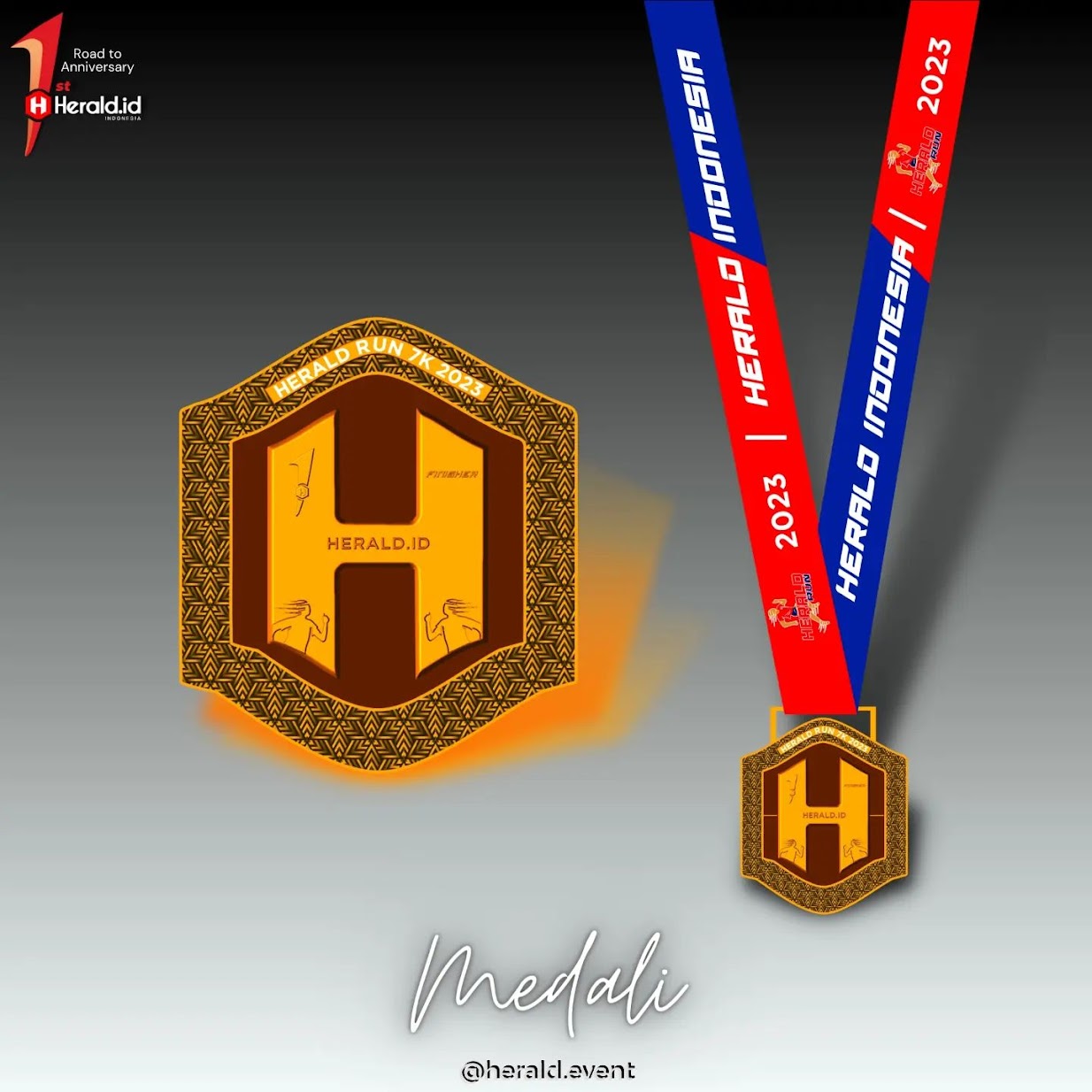 Medali 🏅 Herald Run 2023