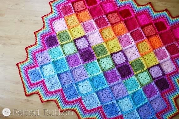  Free Join as You Go Crochet Blanket Pattern