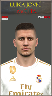 PES 2017 Faces Luka Jovic by Mo Ha