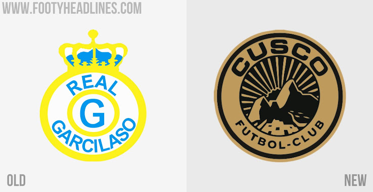 No More Real Garcilaso Peruvian Club Reveals All New Logo Kit Cusco Fc Footy Headlines