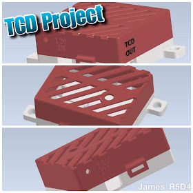 TCD project, electronics box, 3d printed