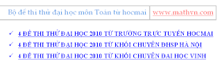 de thi dai hoc mon toan 2010
