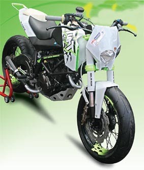  Modifikasi Honda GL PRO NEO Tech So KTM 690 Stunt (Concept)