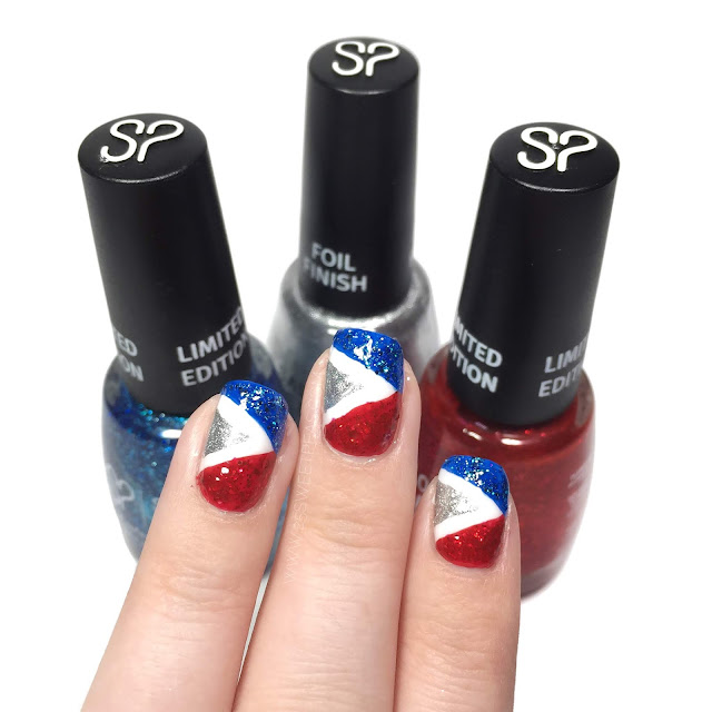 Fourth of July Nail Art