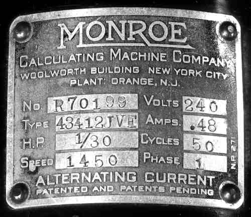 Ac Motor Nameplate Information8