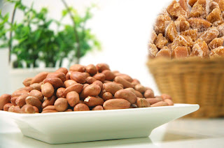 peanuts and jiggery's laddu very delicious and nutritious.