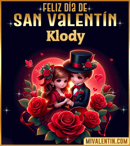 Feliz san valentín Klody