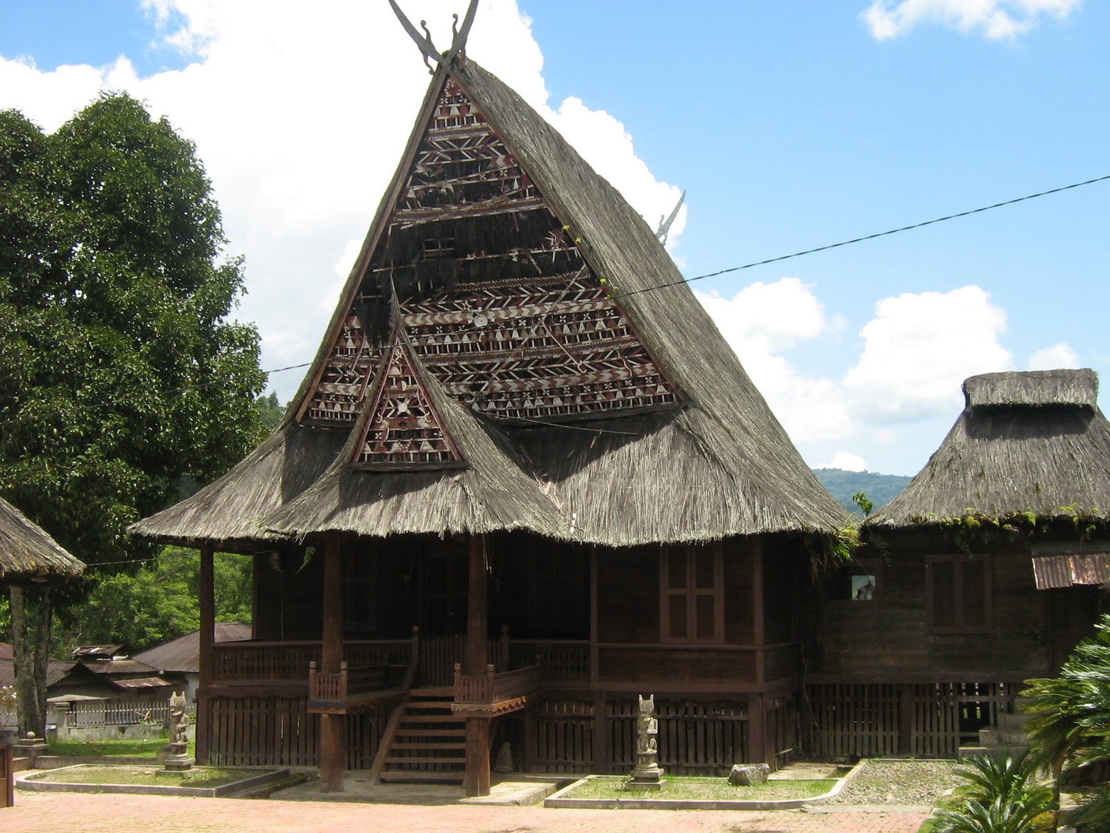 Inilah Rumah  Adat  Batak  Mandailing Sumatera Utara Batak  