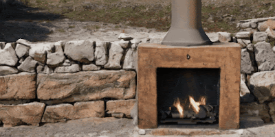 Chimenea sencilla