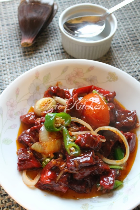 Masak Merah Lidah Lembu by Azie Kitchen