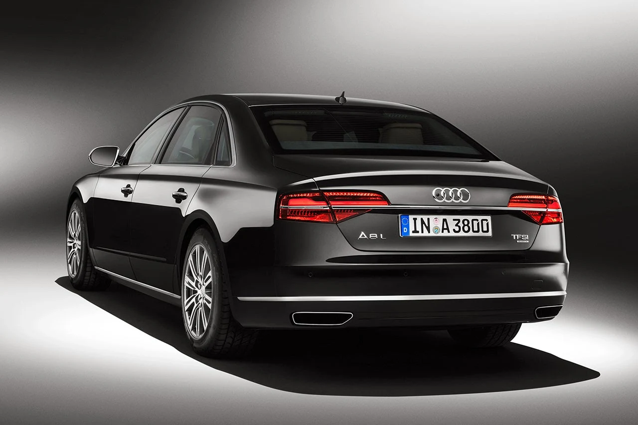 Audi A8 L Security rear