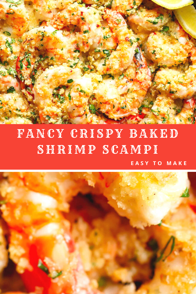 Crispy Baked Shrimp Scampi Easy and Fancy 