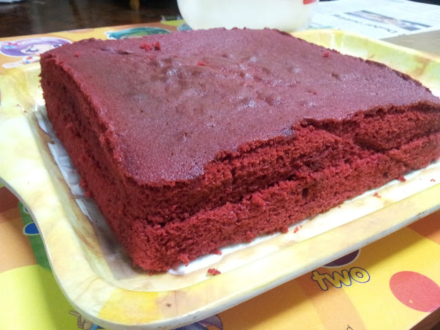 Nur Khalilah Hassan: .:Resepi Kek Red Velvet:.