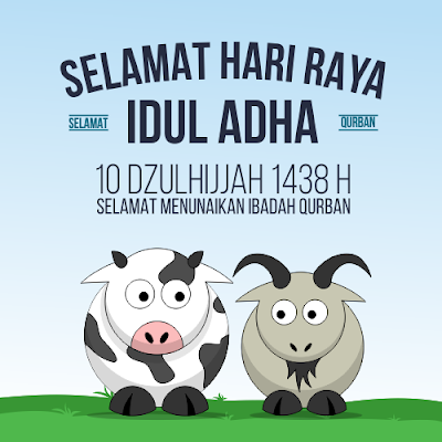 Ucapan Selamat Idul Adha 10 Dzulhijjah 1438 Hijriyah